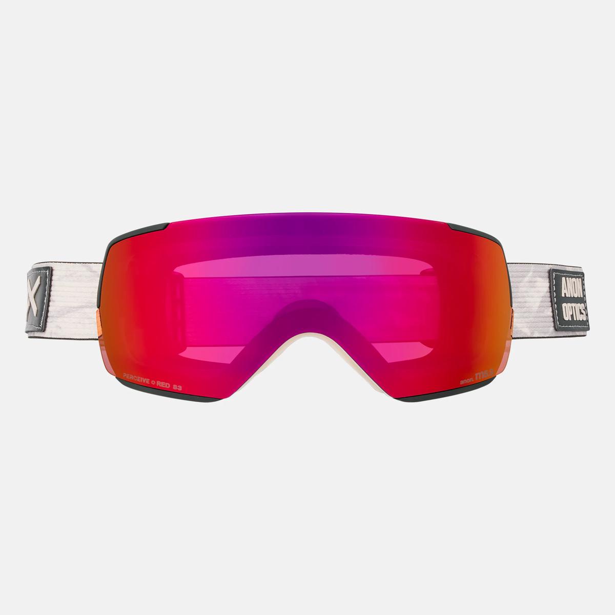 Anon M5S Goggles + Bonus Lens + MFI Face Mask - Sediment